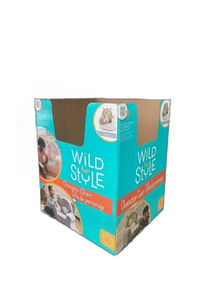 Palette Eco-Friendly Carton Box Palette Piena Dimensioni Personalizzate Colori