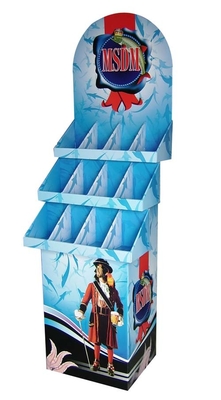 Display Box di carta da mercato a 1/4 pallet rettangolare personalizzabile