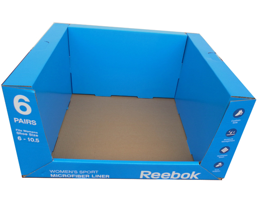 Scatole di pallet in cartone marrone e robusto